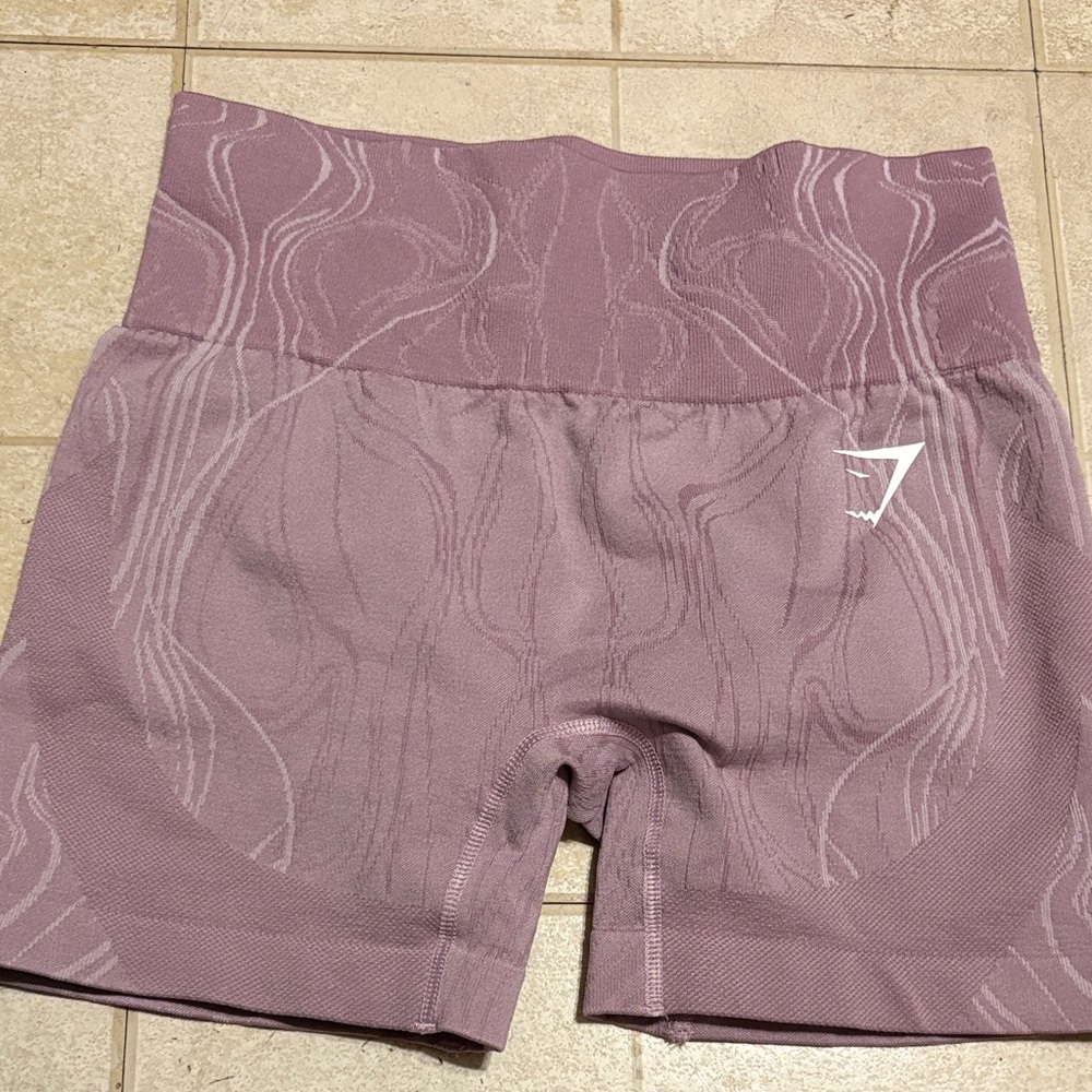 Gymshark Women's Mauve Athletic Shorts